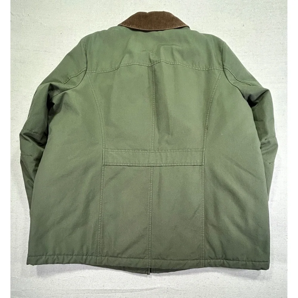 Vintage L.L. Bean Womens‎ 2X Canvas Chore Jacket Quilt Lined Barn Coat